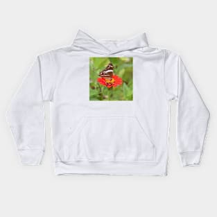 Zinnia with Butterfly Kids Hoodie